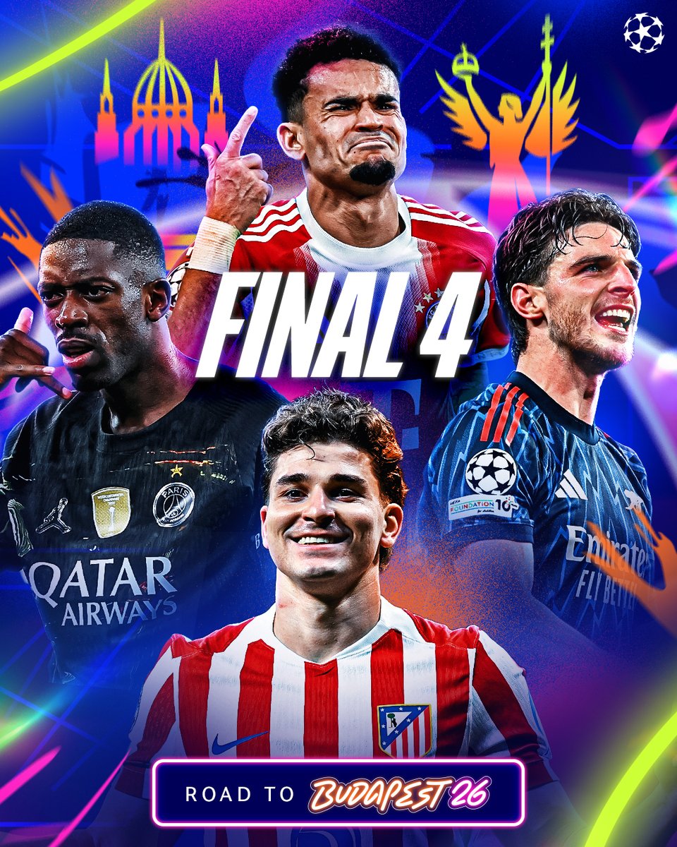 ChampionsLeague's tweet image. The Champions League semi-finals are here ✨

#UCL