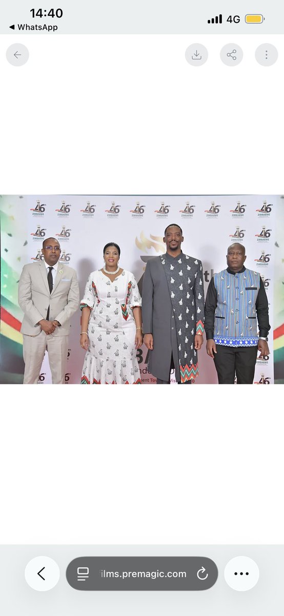 MMiguil's tweet photo. Represented the mission at the 46th Independence celebrations of the Republic of Zimbabwe held the 24 April 2026 at Eros Hotel,New-Delhi.Inde https://t.co/Bam6sli3Kq