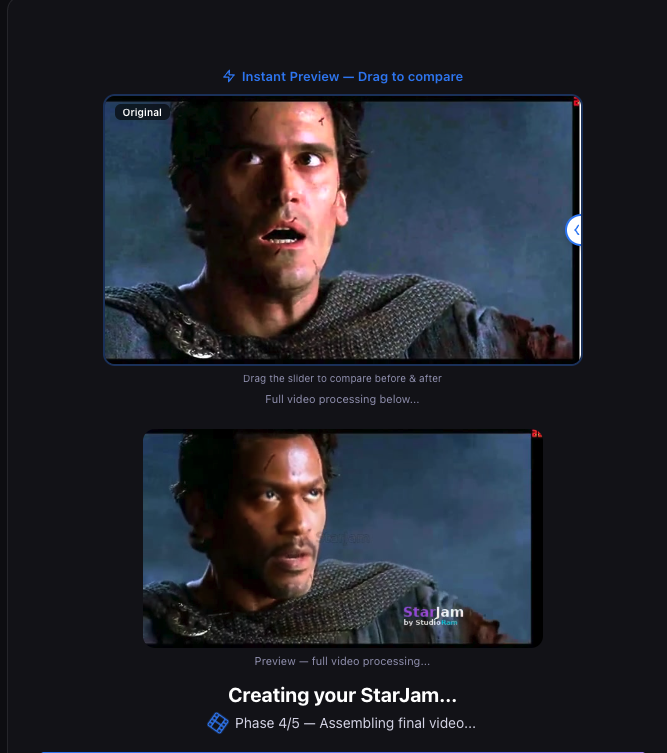 RudoAMorrison's tweet photo. Ai Face swap Ash Army of Darkness @starjamapp https://t.co/9ifTAlwb27