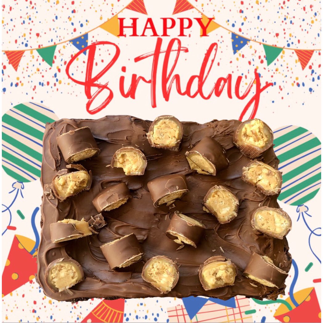 alwaystimefora's tweet image. A fab customer ordered her friend birthday celebration brownies made using her favourite chocolate bar, Starbar. Happy birthday 🥳 #birthday #brownies #gift #starbar #birthdaygift