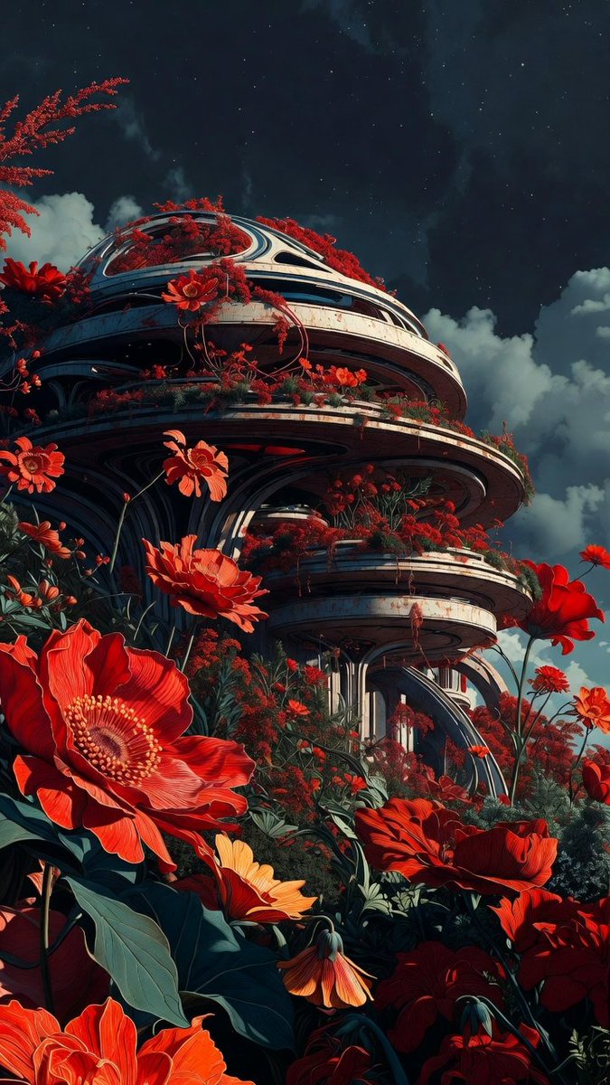 MadNESS_ECHO's tweet photo. @ChristineS2407 @JohannaNyqvist @KL1GS @JillyKins777 @LifeLensTrades @dk67738830 Eternal Bloom – where even concrete learns to flower.
A future garden beyond decay, where every ending folds into renewal.
TFFT: @ChristineS2407 🌸
Inviting
@__Dave__1 @JoeyDoge42069 @MartineArtB @defauli63
#SpringVortex https://t.co/hLfBrBeboJ