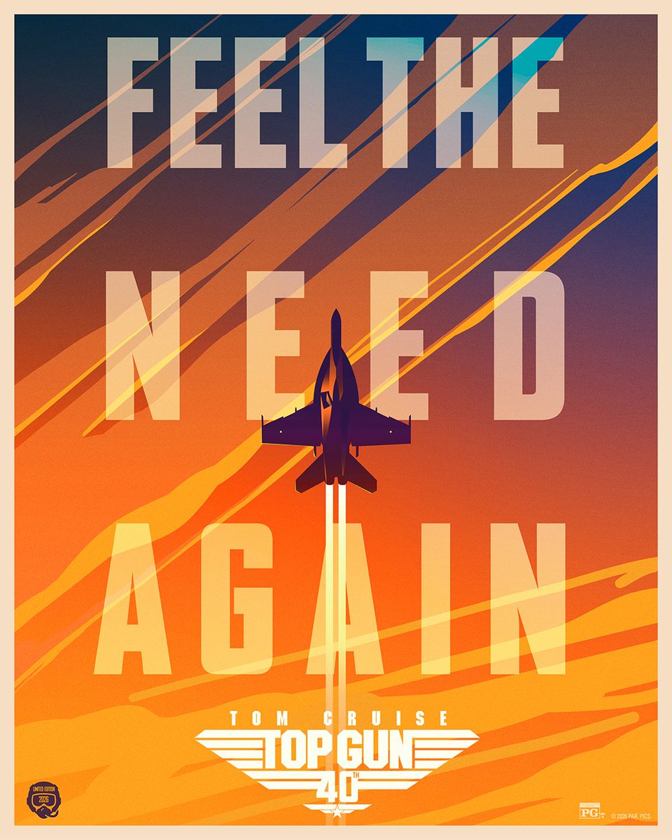 Tomcr_dailynews's tweet image. Celebrate #TopGun 40th anniversary on May 13th in Theaters.
 TOP GUN: MAVERICK will receive a limited edition collector’s prints at participating theatres - while supplies last.
topgunmovie.com
#TomCruise
#Cinamecon 
#Theatres