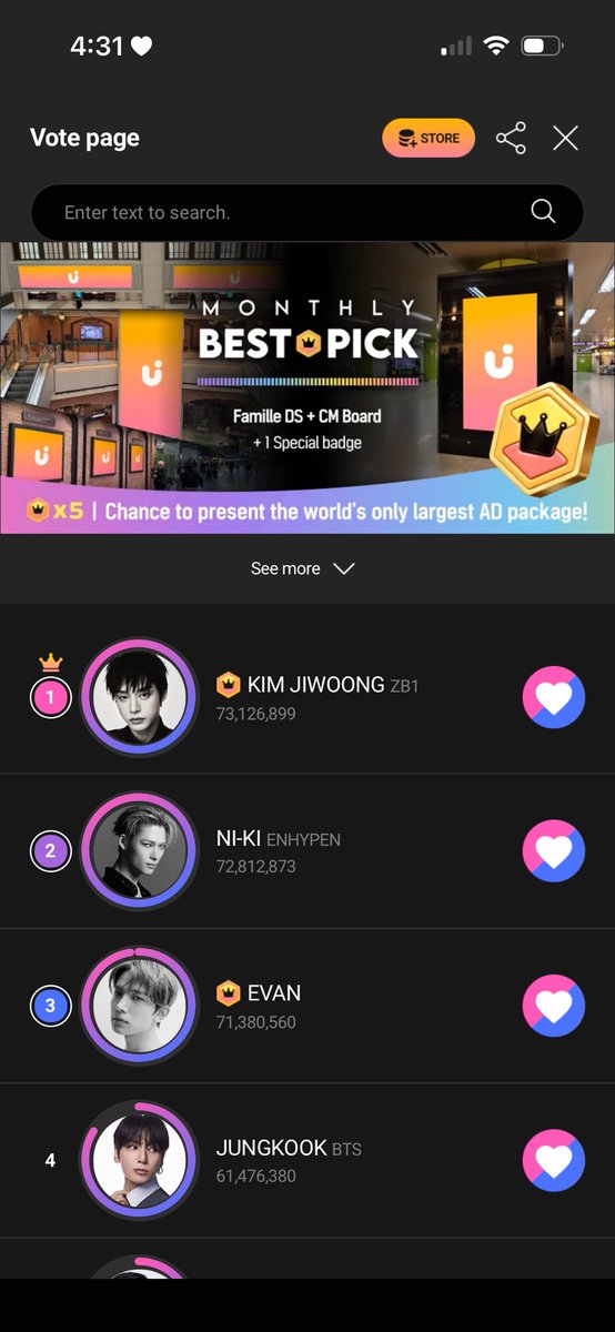 HEESEUNG VOTING (LHSVT) tweet media