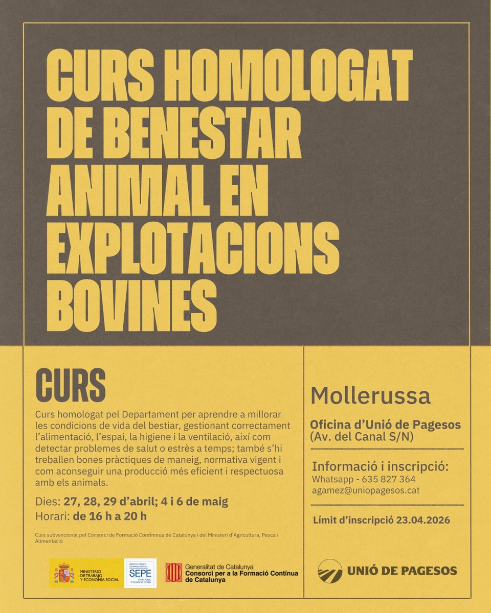 Unió de Pagesos tweet media