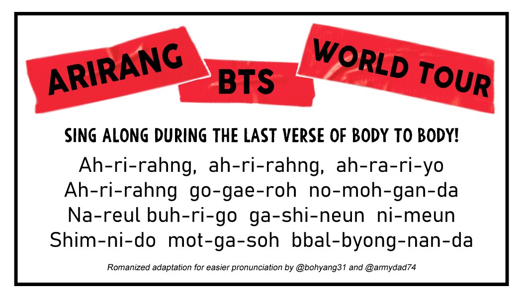 « g ⁷ » || ARIRANG 🪭 tweet media