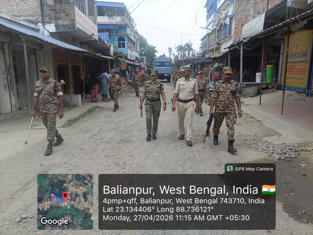 West Bengal Sector CRPF, Kolkata tweet media