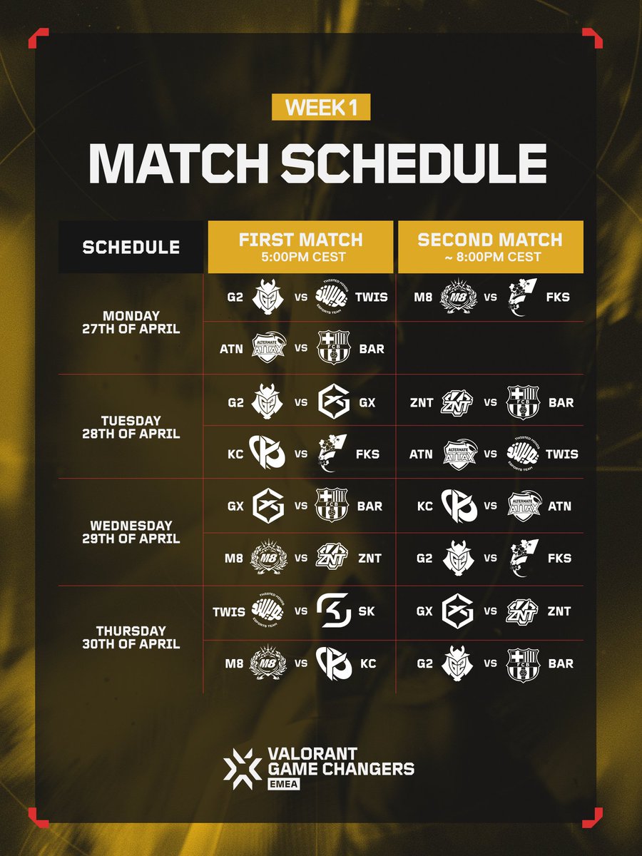 VALORANT Esports EMEA tweet media