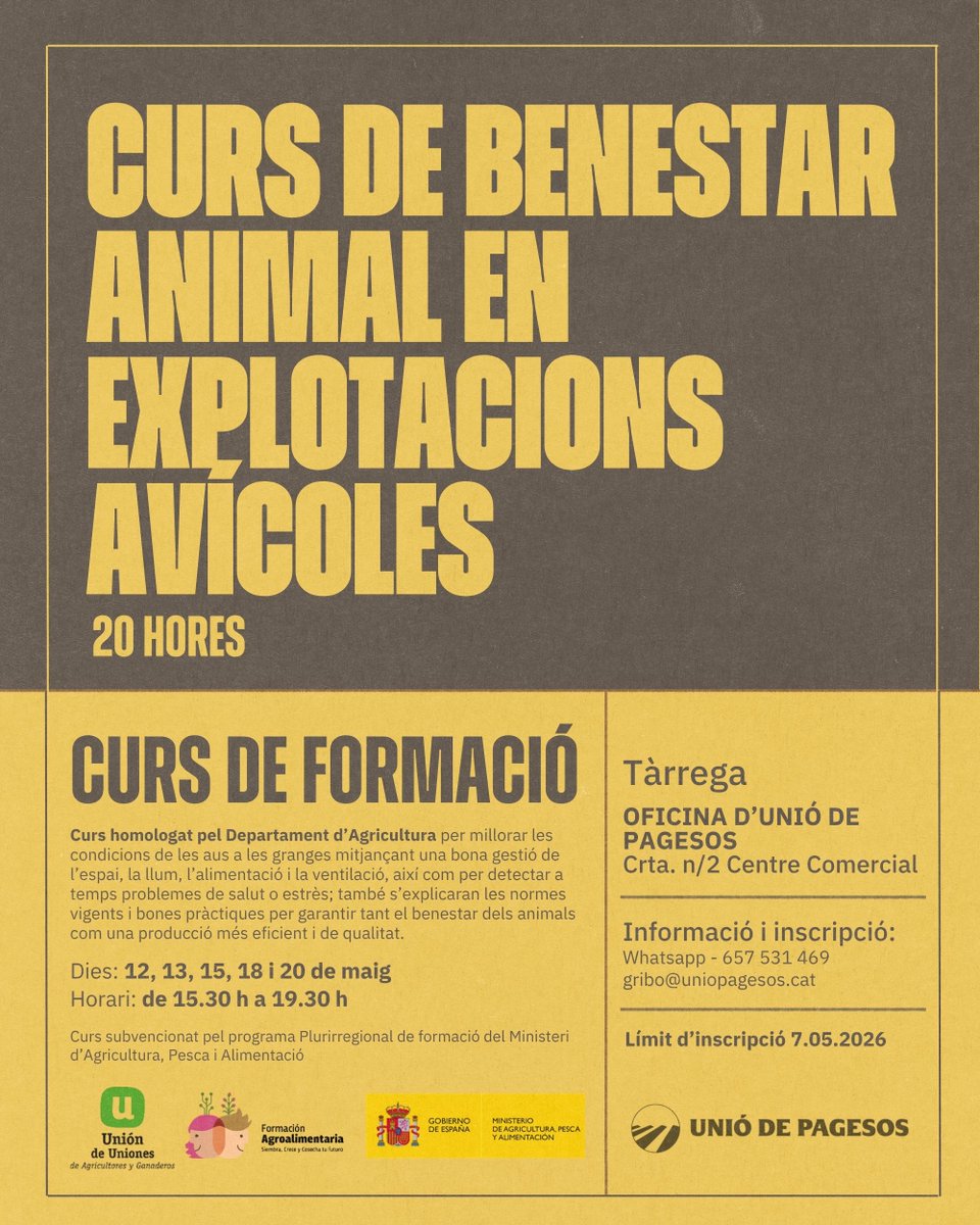 Unió de Pagesos tweet media