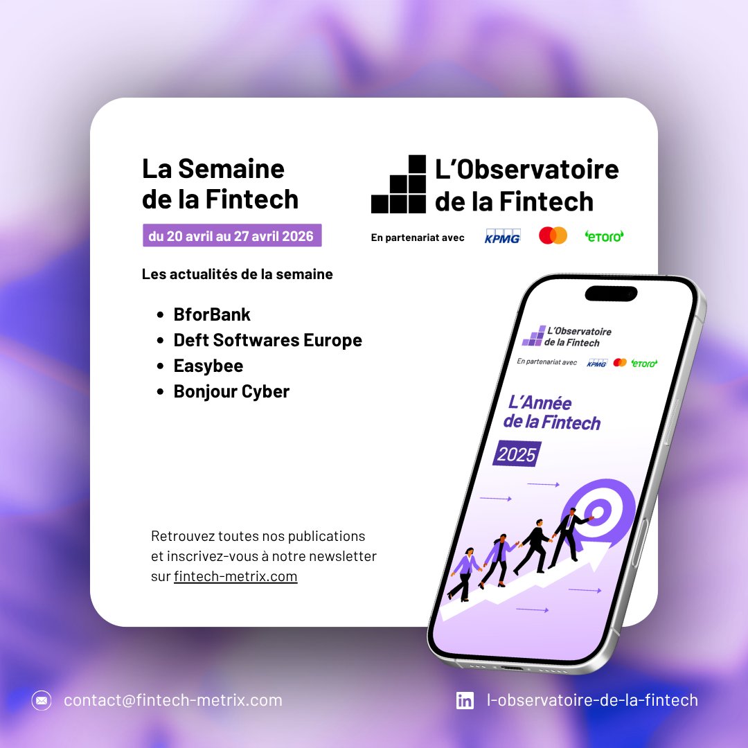L'Observatoire de la Fintech tweet media