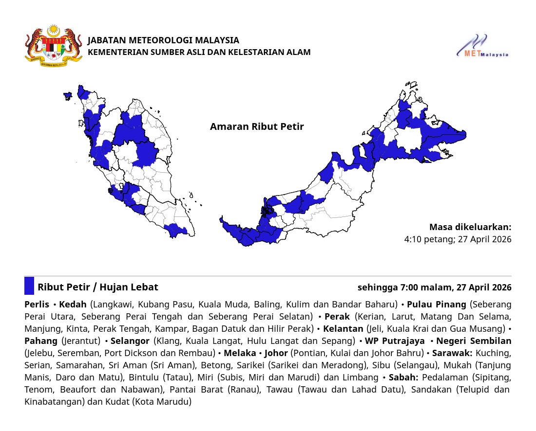 Jabatan Meteorologi Malaysia tweet media