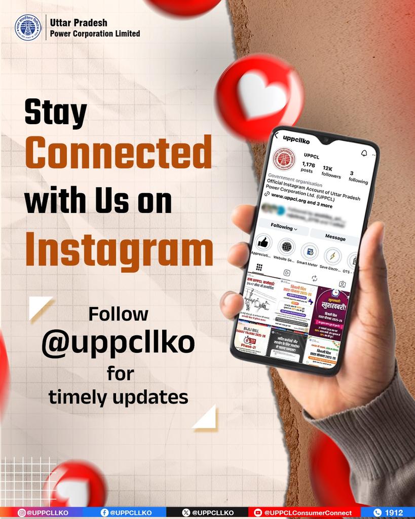 puvvnlbhadohi's tweet image. Follow our official Instagram account for verified updates and service information. Click on the link below and stay connected!
instagram.com/uppcllko/

#StayUpdated #FollowUs
@CMOfficeUP
@EMofficeUP
@aksharmaBharat
@mduppcl