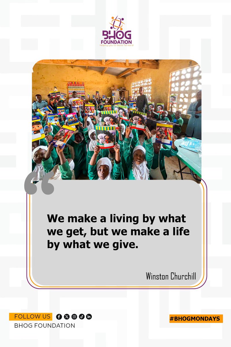 bhog_foundation's tweet image. These smiles say it all😊

At BHOG Foundation, we believe every book opened is a door unlocked.
A book today, a brighter future tomorrow. The joy and excitement on their faces is why we do what we do.💪🙏

Happy New Week!!
#BHOGMondays #EducationForAll #GivingBack #BHOGFoundation