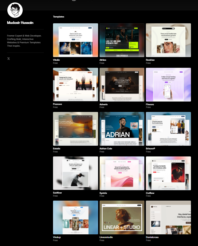 Mudasir Hussain || Framer Expert tweet media