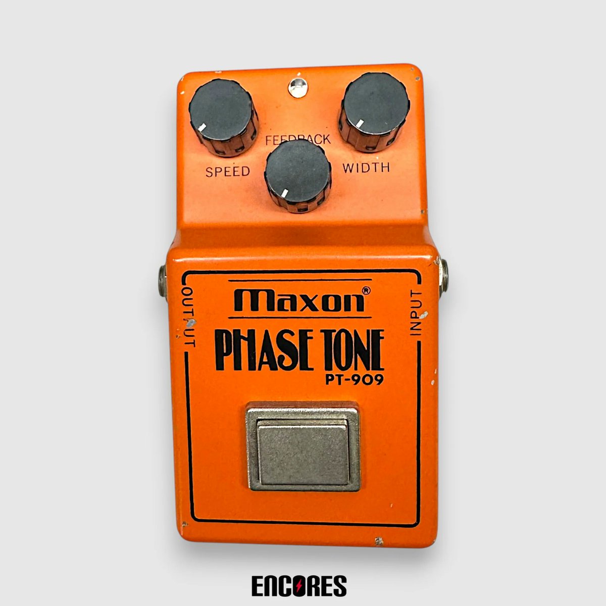【レア品】Maxon マクソン ギターエフェクター ビンテージ PT-909 エフェクター買取させていただきました／ MAXON PT-909 Large-Case