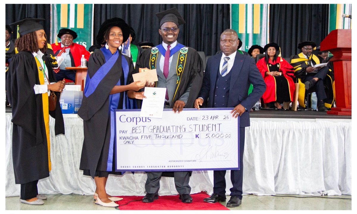 corpus_legal's tweet image. We are honored to have sponsored the Best Graduating Student for the School of Law at @UnilusOfficial 19th graduation ceremony. 

We remain committed to supporting young lawyers.

Kudos to Nyaangu Nsanganya on this achievement!

#Corpus #Sponsor #BestGraduatingStudent #Unilus