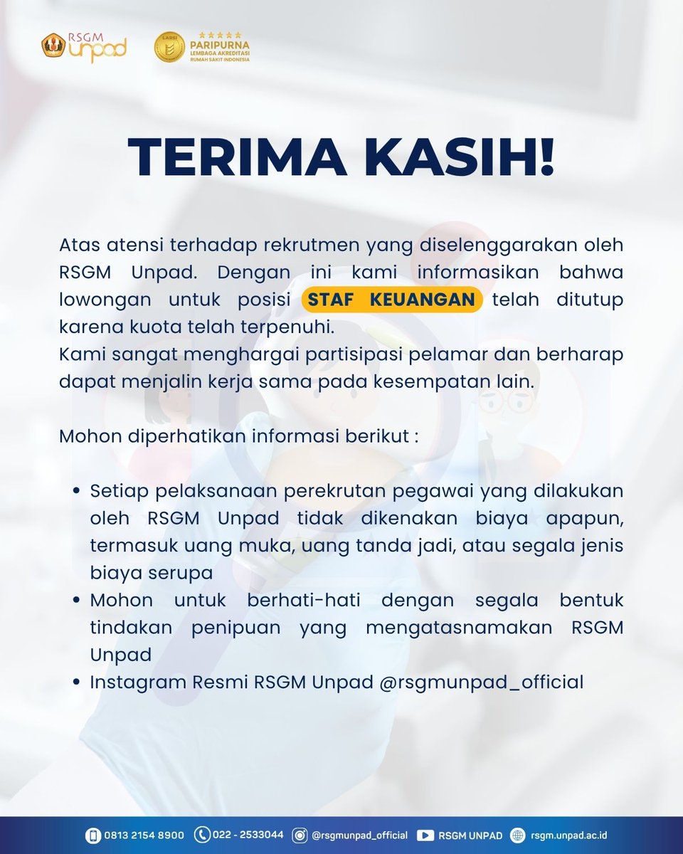 Rumah Sakit Gigi dan Mulut Universitas Padjadjaran tweet media