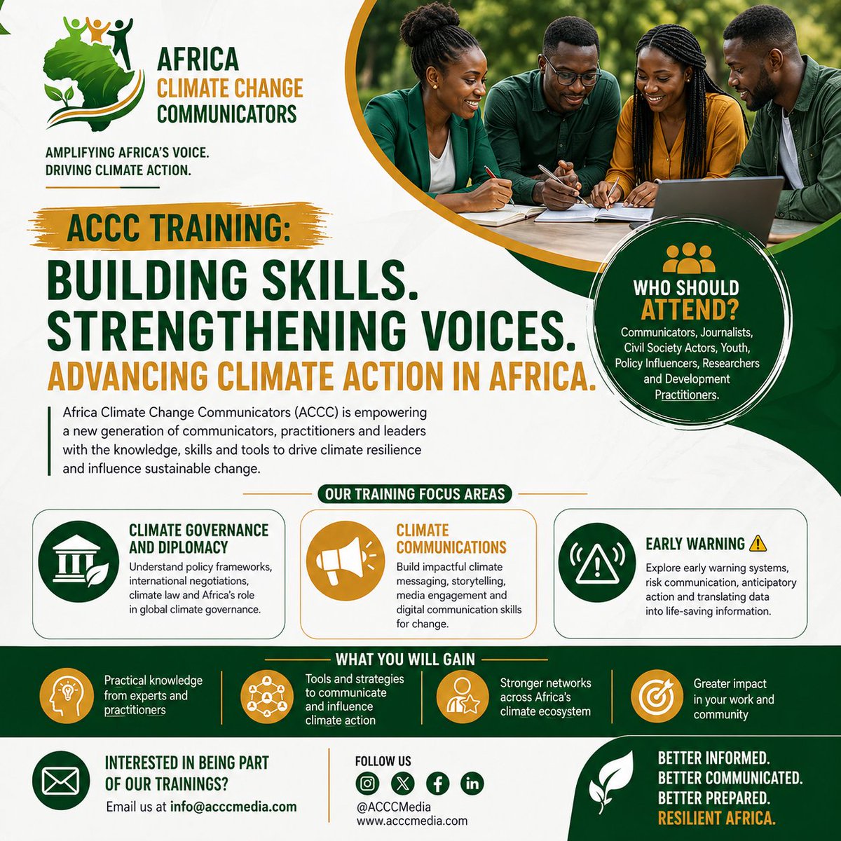 Africa Climate Change Communicators tweet media