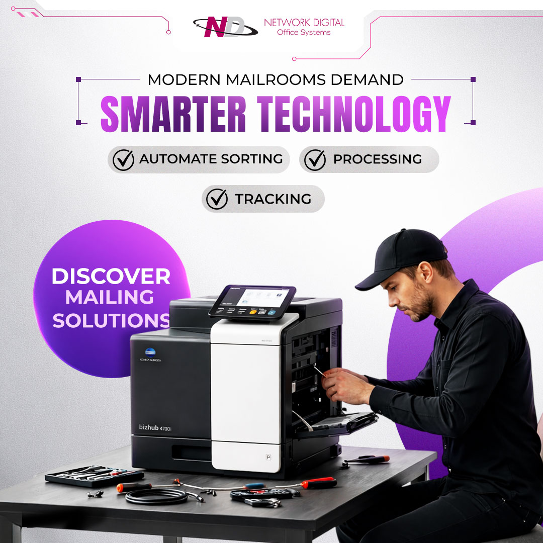 NetworkDig's tweet photo. Manual mailrooms slow you down.
Automate with Network Digital’s FP Mailing Solutions for faster, accurate processing.

Learn more: https://t.co/y2MA4LpW7B
📞 (973) 882-3000

#OfficeAutomation #BusinessEfficiency https://t.co/VSOg6ufQoZ