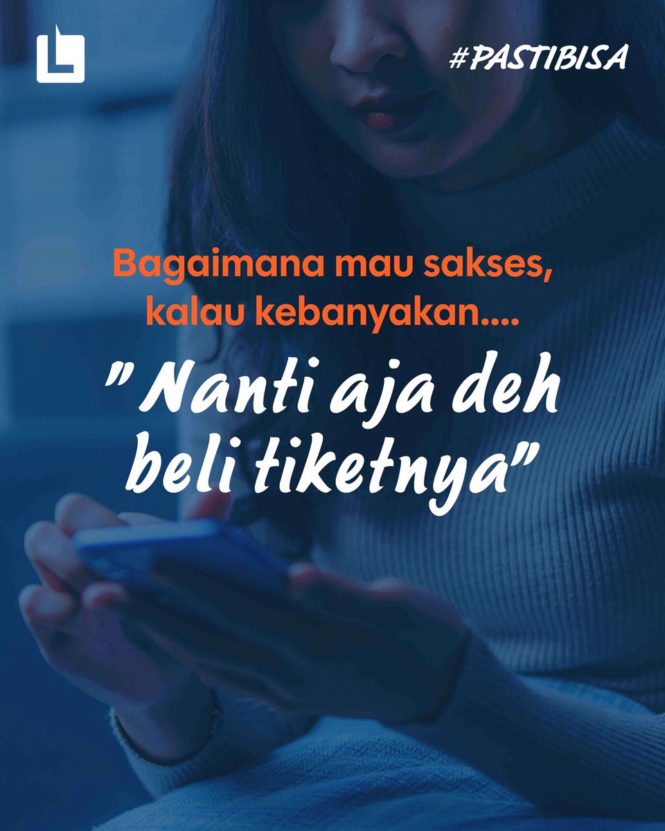 loketcom's tweet image. Bagaimana mau sakses~~

Kalau masih kebanyakan mikir dan ragu buat wujudin keinginan kamu. Kadang itu semua cuma jadi hal yang menghambat impian kamu. Yang kamu butuhin cuma, mulai aja dulu, karena kalau kamu yakin sama diri sendiri, bisa nggak bisa #PASTIBISA! 

Coba komen di