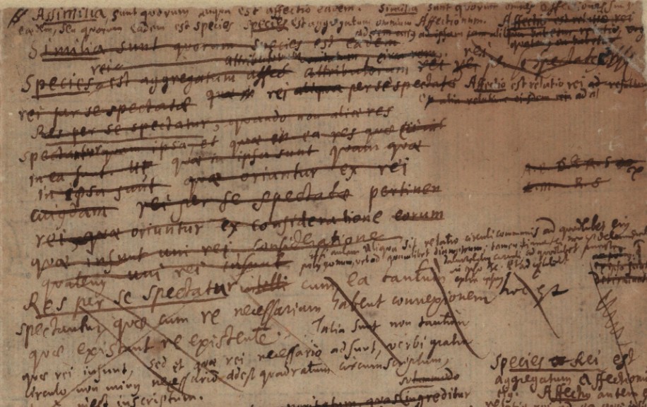 Dr_L_Strickland's tweet image. Leibniz wasn’t just a prolific writer, he was also a prolific crosser-out of what he wrote.
To find out more about Leibniz’s deletions and what we can learn from them, take a look at the new video, "Deleting Leibniz": youtube.com/watch?v=xYL1FG…
#Leibniz #Philosophy
