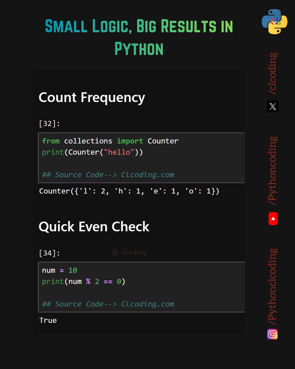 Python Coding tweet media