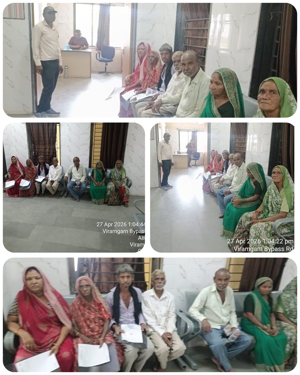 karakthal's tweet photo. ટીબી મુક્ત ભારત અભિયાન 100 દિવસ પ્રોગ્રામ હેઠળ આજરોજ અત્રેના વિસ્તારના હાઈ રીસ્ક ગામ જખવાડા ગામના વલરેનેબલ સમૂહના વ્યક્તિઓને સબ ડિસ્ટ્રિક્ટ હોસ્પિટલ વિરમગામ ખાતે છાતીના ફ્રી એક્સરે કરાવવામાં આવ્યા તથા તેઓની આરોગ્ય તપાસ પણ કરવામાં આવી
@SbccAhmedabad @DTCAMD @HealthDeptGuj https://t.co/hPkafhGz73