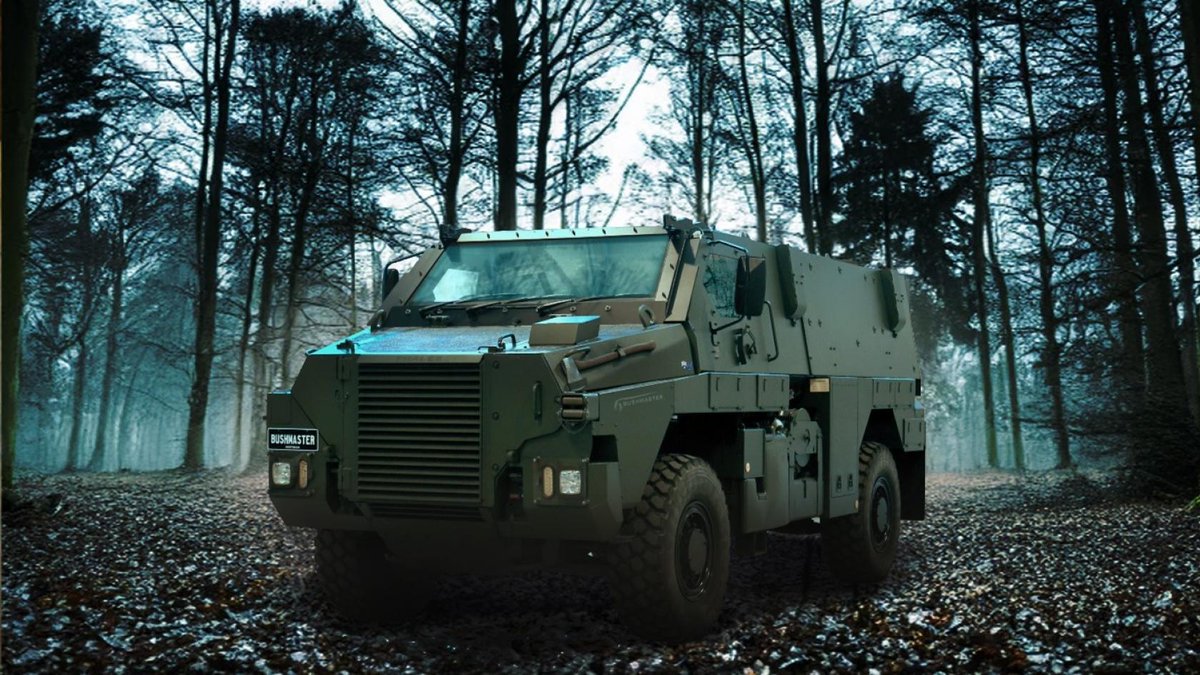 TheatrumBelli's tweet photo. .#Thales décroche un contrat de 750 millions de dollars pour livrer 268 véhicules blindés "#Bushmaster" nouvelle génération à l'#Australie.
---
Le véhicule sera également conçu pour l'export, avec une configuration en conduite à gauche. Le lancement de la production est prévu pour 2027.
---
https://t.co/h60pw1BTC9
---
@ThalesDefence
