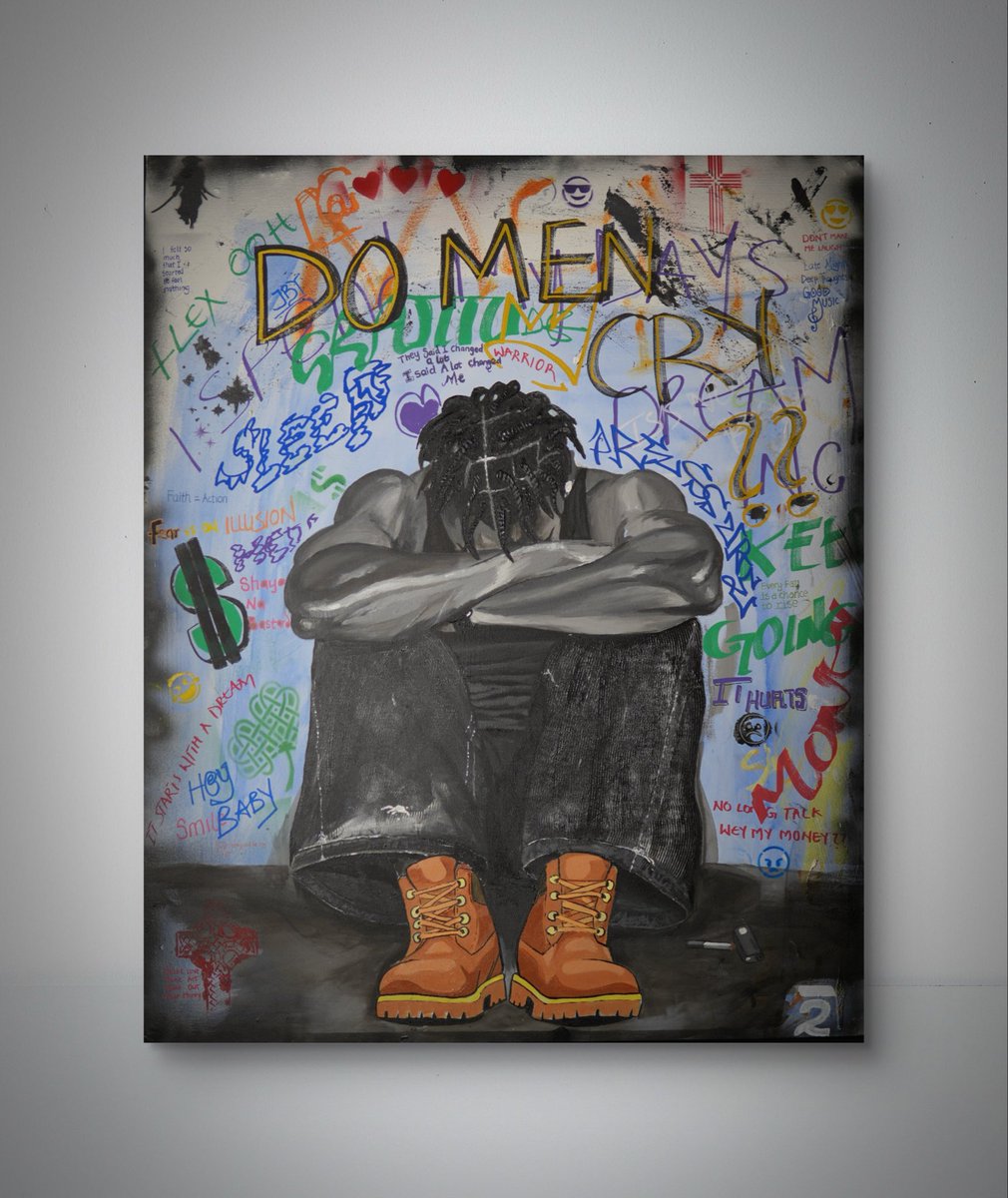 2easys_Artist's tweet image. "The Silence."
That quiet space where a lot is happening, but nothing is said.

This is the first piece of the DMC? collection. I made this from a real place...
times I wanted to speak, but I just kept quiet cause I felt nobody would really understand.
#art #fyp #artist