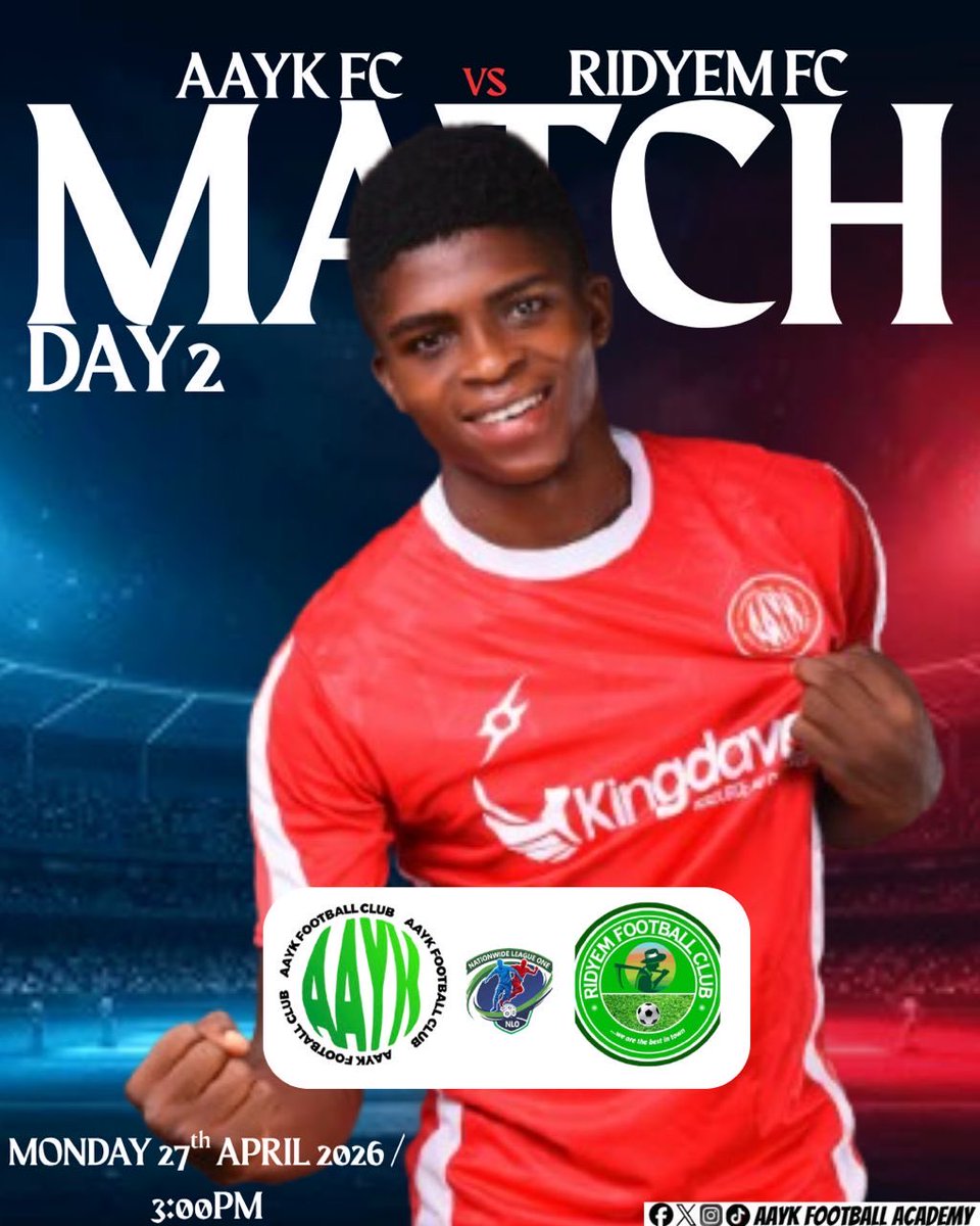 AAYK FOOTBALL CLUB tweet media
