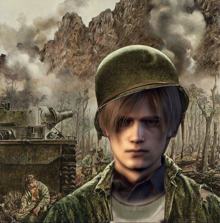 eprxdontcall's tweet image. Lindungi Leon dari Om-om kayak Krauser
⚠️: Agegap
#kreon au
#metaltango AU
#residentevil AU
P