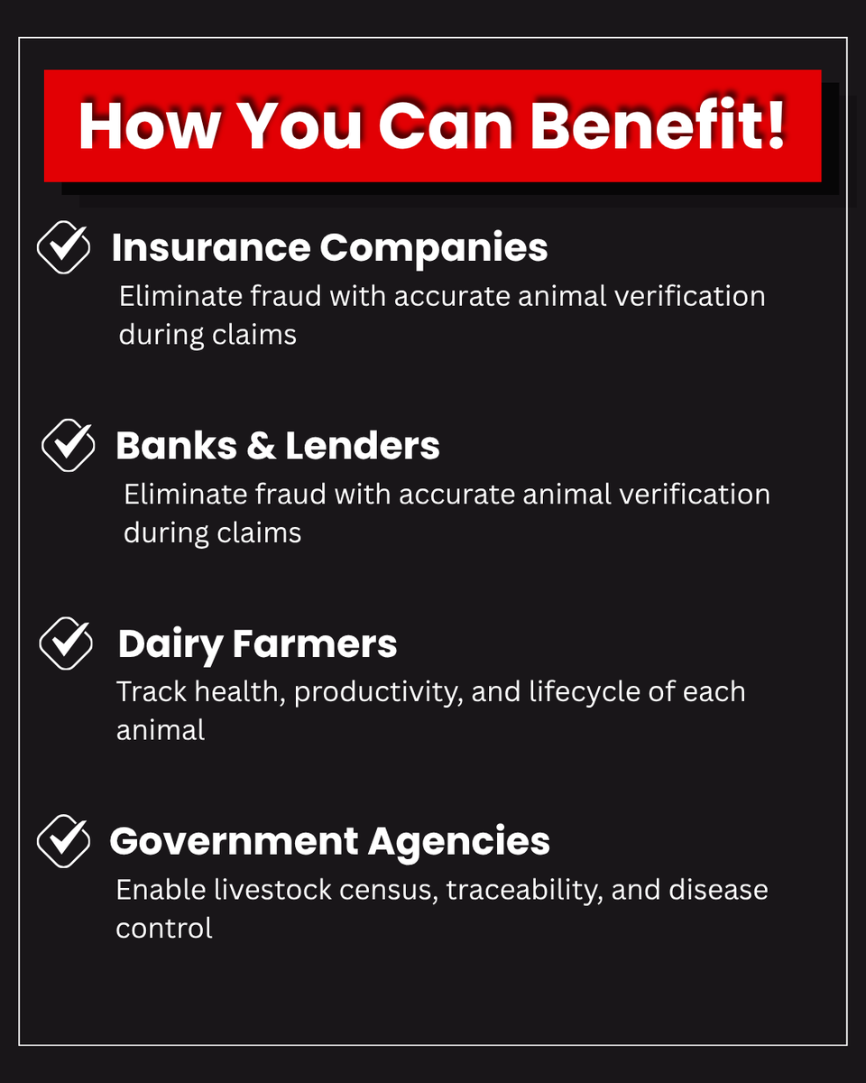 SkymetWeather's tweet image. Introducing #Skymet’s Muzzle Match AI-smarter livestock identification powered by unique muzzle biometrics. Secure, scalable, tag-free verification for the future.

Join our FREE WEBINAR tomorrow at 3:00 PM. 

Register now: muzzlematch.com/register.html

#Skymet #MuzzleMatch #AI