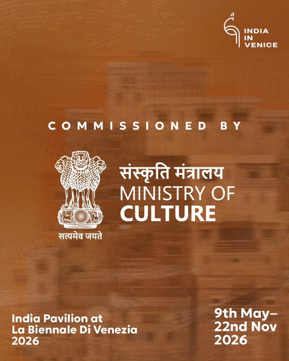 MinOfCultureGoI's tweet image. #DidYouKnow?The India Pavilion's presence at the 61st International Art Exhibition - La Biennale di Venezia marks India's return to the international art exhibition after a seven-year gap. 

The theme of the pavilion 'Geographies of Distance: Remembering Home' reflects the