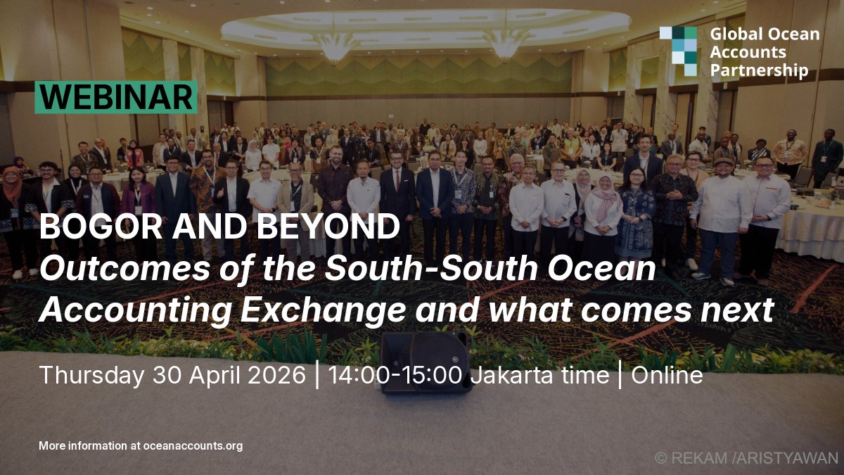 Global Ocean Accounts Partnership (GOAP) tweet media