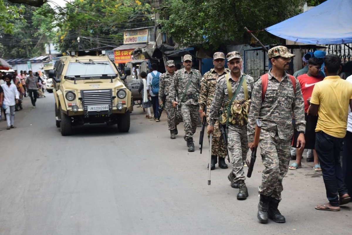 West Bengal Sector CRPF, Kolkata tweet media