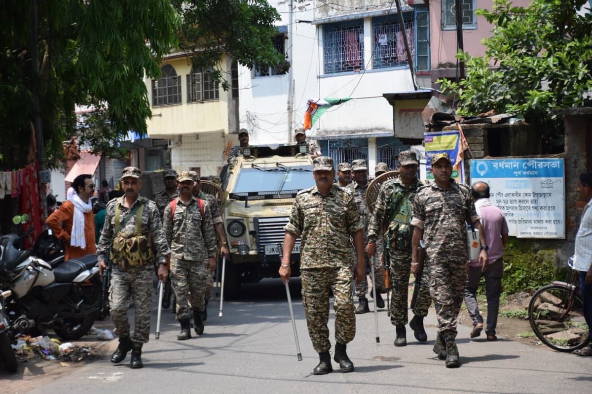 West Bengal Sector CRPF, Kolkata tweet media