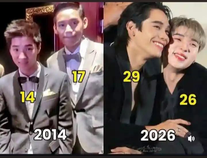 saw this somewhere and it made me emotional at some point, cuz look how baby they looked like before 🥺

#NgernOat #เงินโอ๊ต 
#ngernnn #oattrttt