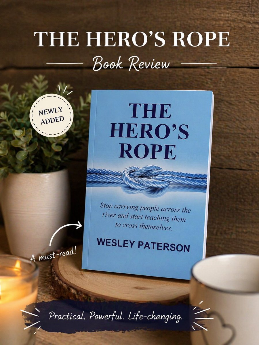 thereviewu5224's tweet image. What if the way you’ve been taught to lead is actually holding your team back? The Hero’s Rope flips traditional leadership thinking and shows how constant “helping” can create dependency instead of strength.
#LeadershipBooks #BookReview #SelfGrowth #TeamBuilding #MustRead