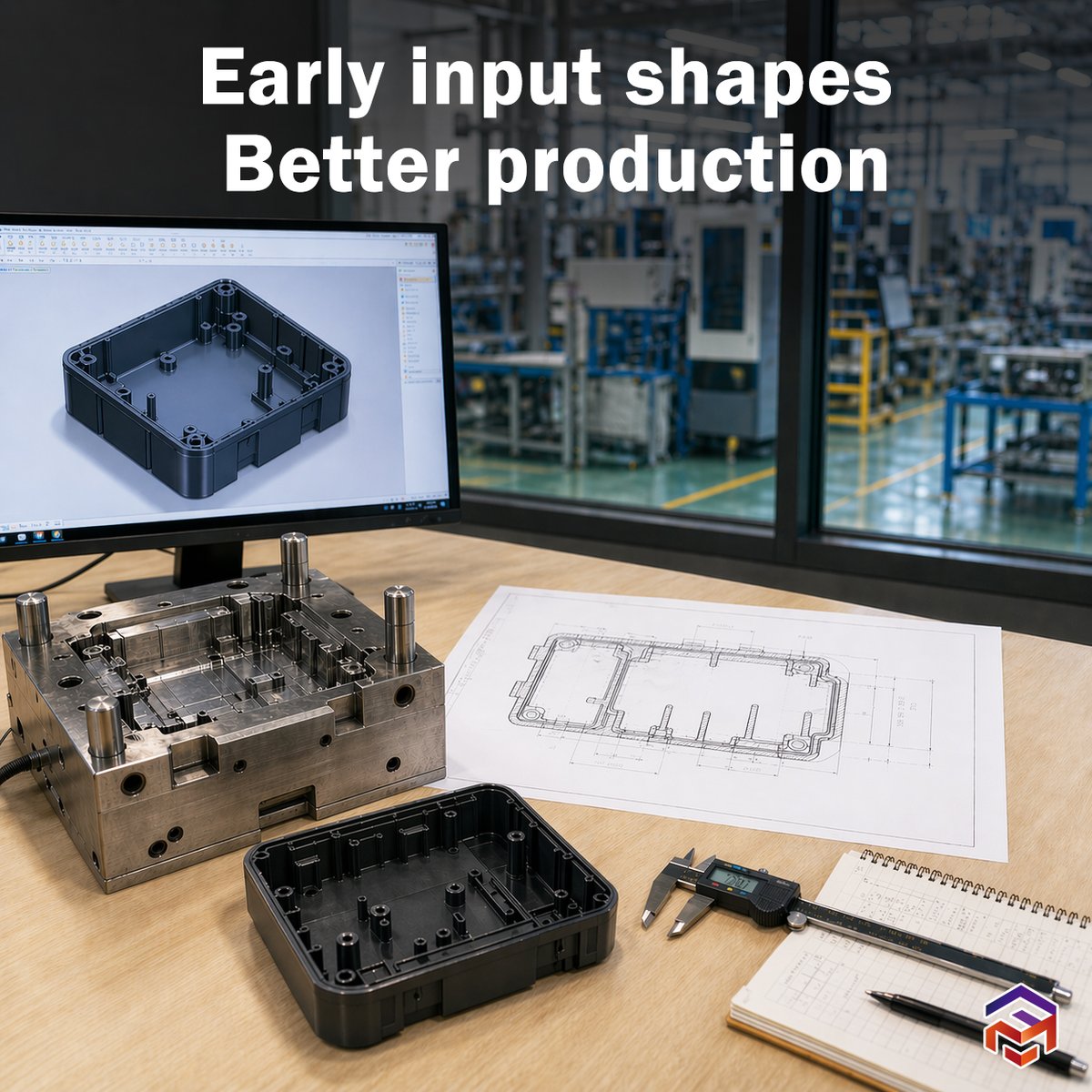 firstmold2011's tweet image. A capable supplier should not be brought in only after key decisions are made. Early manufacturing input can expose risks before tooling begins. tinyurl.com/ys9s875m
#DFM #ManufacturingEngineering #InjectionMolding #Tooling #ManufacturingStrategy #ProductDevelopment #FirstMold
