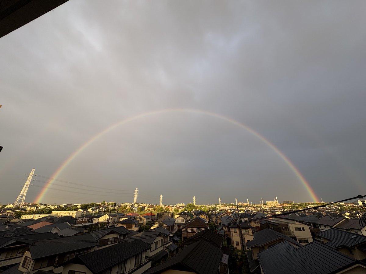 martynack1's tweet photo. Hello Yokohama!!!!
素敵な🌈
#rainbow https://t.co/tL48N1J5vS