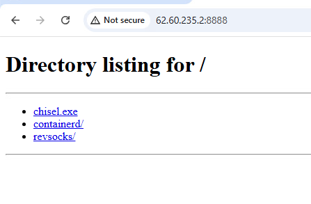CatoCTRL's tweet photo. 🚨 Cato CTRL threat alert: our MDR team has detected new Redteam infrastructure.
IOCs
IP:
http://62[.]60[.]235[.]2:8888/
#RedTeam #ThreatIntel #Chisel #opendir https://t.co/dDisSPeWSj