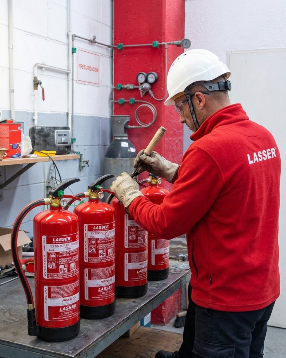 grupolasser's tweet photo. 🧯 ¿Conoces las novedades del RD 164/2025 en #ProtecciónContraIncendios?

▪️Revisiones anuales siempre por profesionales
▪️Cambios en inspecciones para pequeños locales
▪️Importancia del libro de actas

Evita sanciones y asegura tu edificio con Lasser 👇
https://t.co/AMPWWBnV66 https://t.co/j47Hv7MSsi