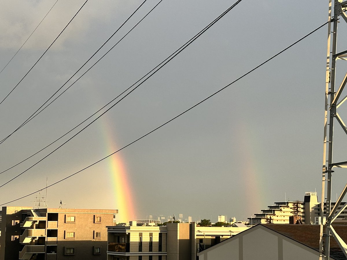 ねぇ！ねぇねぇ！！！
みんな見とる？？？🌈
すごいいいいい！くっきり！！