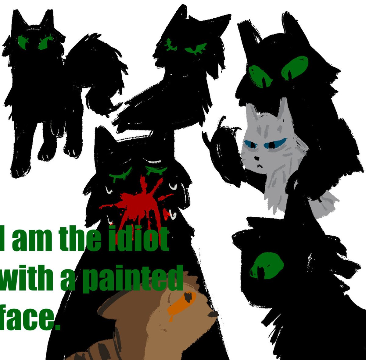 maplesighs's tweet image. #hollyleaf #warriorcats