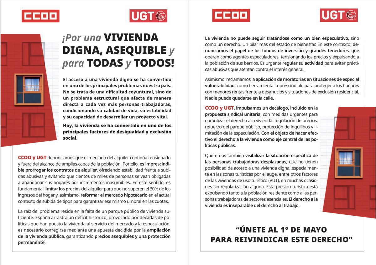 Comisiones Obreras tweet media