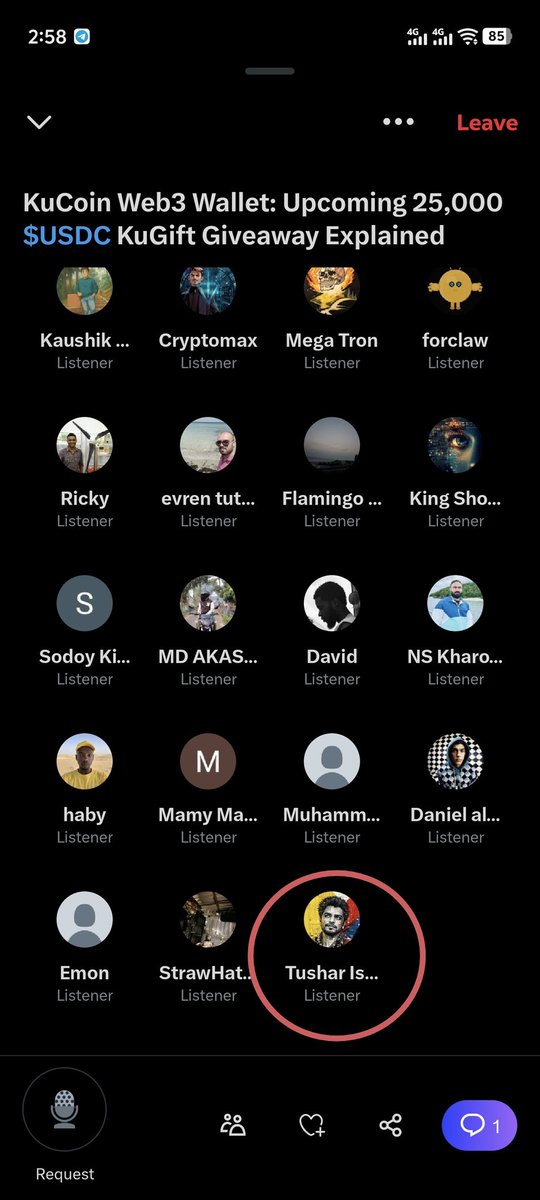 TusharIshraf's tweet photo. @kucoincom Amazing ama space ❤️ https://t.co/zWXXTIGkRB
