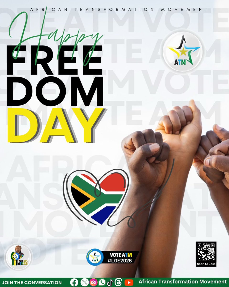ATMovement_SA's tweet image. We still have a long way to go for true liberation.

Not yet Uhuru!

#FreedomDay
#ATM