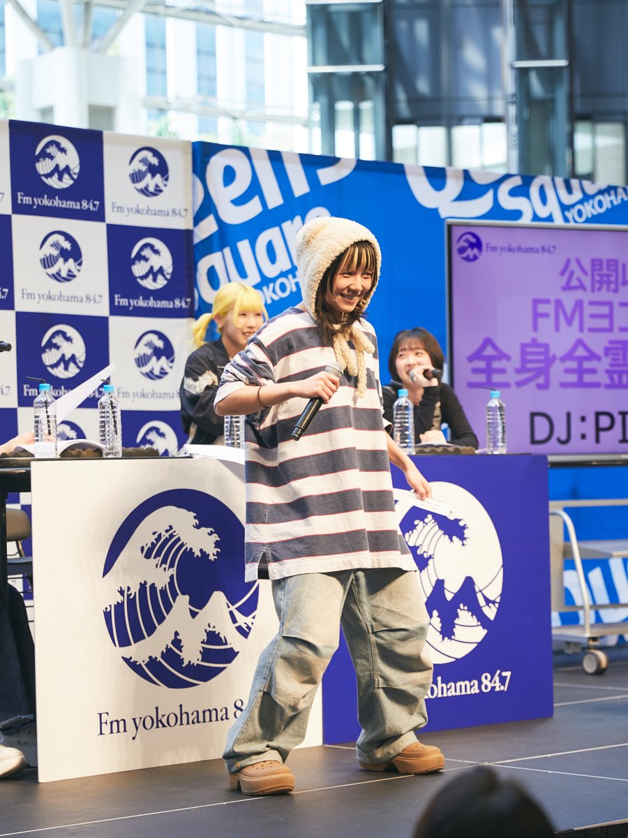 _mezame_'s tweet image. 2026.04.26 
『みなとみらいKINGDOM SPRING 2026』 
#全身全霊ラジオ 番組公開収録 
クイーンズスクエア横浜
 　 
🐻‍❄️バンが受けてたつ！かあーわいっ！
　
#BANBAN 
#PIGGS #PIGGS847