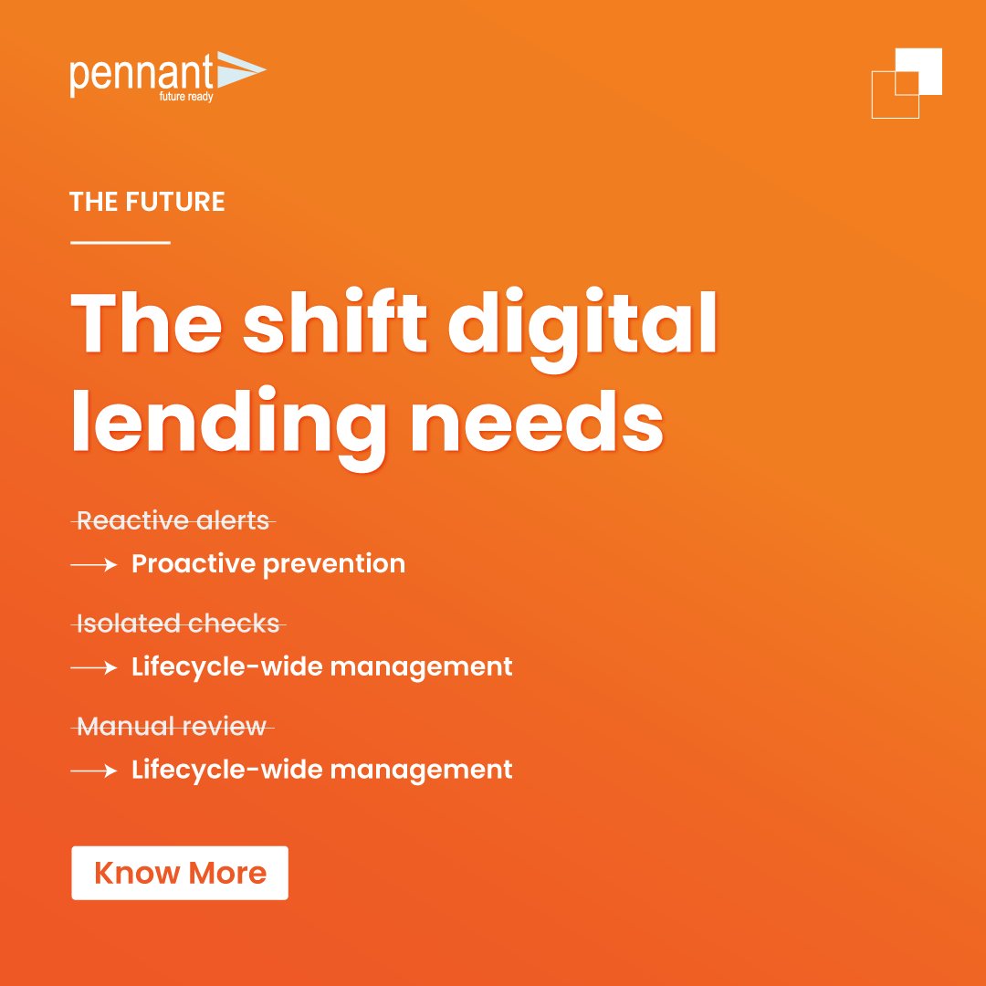 pennanttech's tweet photo. The fraud landscape has evolved. 
Traditional, reactive models are no longer sufficient.

In digital lending, fraud doesn’t wait for alerts.
It moves across the loan origination journey and beyond, often before teams can respond.

In this blog, Neharikka Siingh, Delivery Manager at Pennant, shares insights on why reactive fraud detection is falling short, and how agentic AI is enabling a shift toward real-time, lifecycle-wide fraud prevention.

Swipe to see what needs to change.

What does your fraud detection look like today, reactive or proactive?

Know more: https://t.co/zK4Yu3ZeHm

#digitallending #frauddetection #agenticai #fintech #ai #fintechinnovation #pennanttech