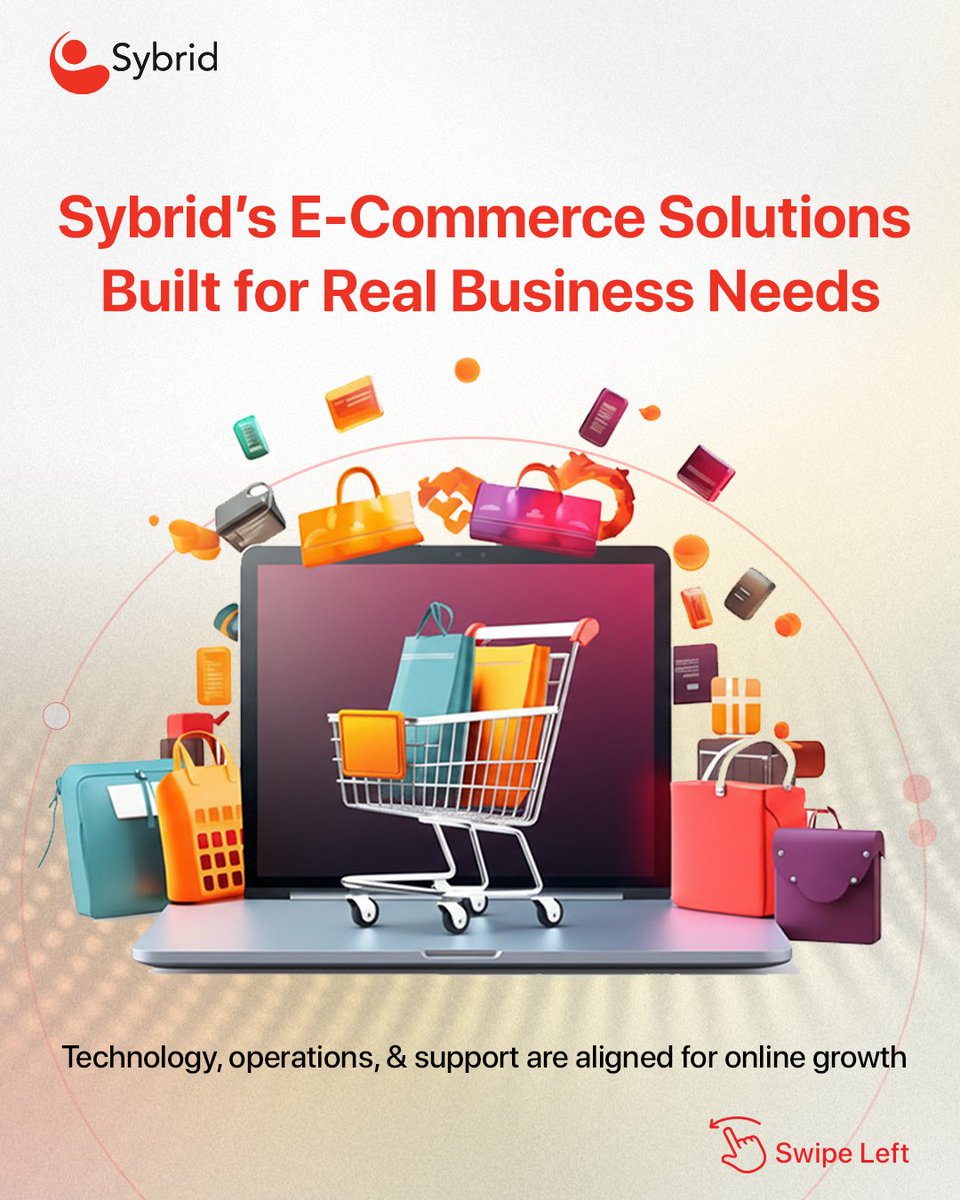 sybridpvtltd's tweet image. E-commerce success needs more than a website, it takes technology, experience, and operations working together. Sybrid delivers end-to-end solutions to help you scale with confidence.

📩 info@sybrid.com | 🌐 sybrid.com

#Sybrid #EcommerceSolutions #DigitalCommerce