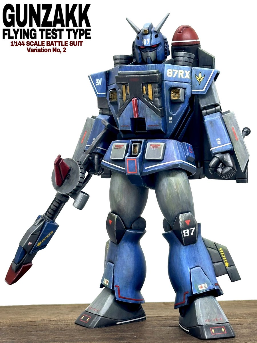 ToMoS_Qkit's tweet image. 完成❗️1/144 ガンザック 飛行試験型

ガンプラ人気にあやかって発売されたぱちもんプラモの雰囲気を目指して作りましたw

1/144ガンダム、ザク、コアブースターのミックス作品になります^ ^
よかったら見てください♡

#ぱちもん風プラモ 
#ガンプラ
#旧キット